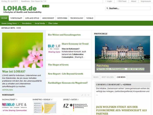 LOHAS Lifestyle Magazin