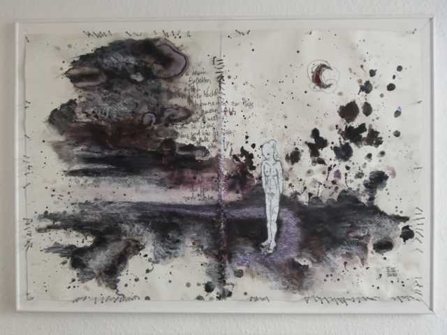 Laura Flöter in der Galerie für Kulturkommunikation Rainer Strzolka