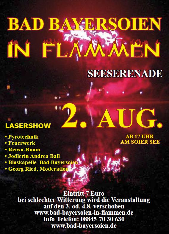 Bad Bayersoien in Flammen 2013