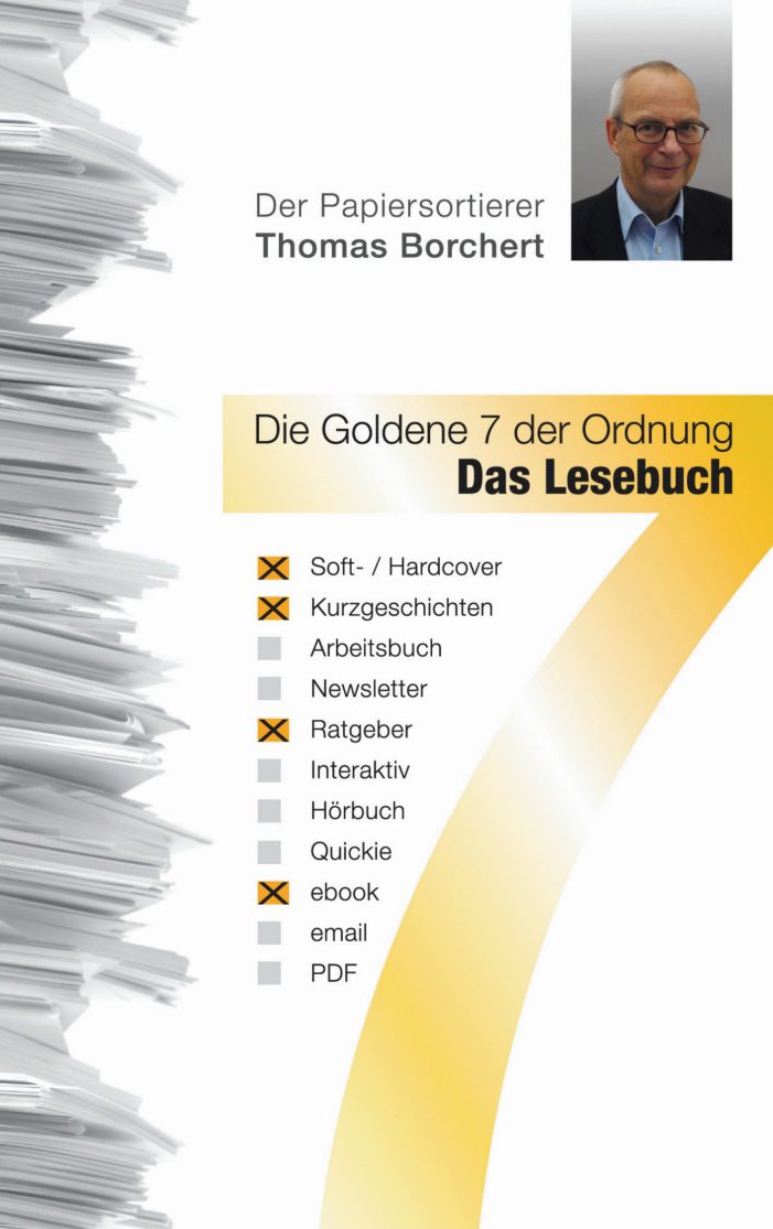 Prokrastination  und Verschieberitis ? Neues Buch zeigt, wie man aus Unordnung Ordnung schafft