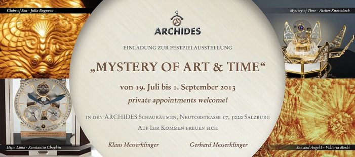 Archides präsentiert ?Mystery of art and time? – Das Mystische in der Kunst im Lauf der Zeit