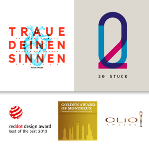 Silber beim CLIO Award, zwei red dot Awards und Golden Award of Montreux Finalist Award für Zeichen & Wunder