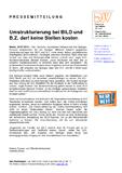 Umstrukturierung bei BILD und B.Z. darf keine Stellen kosten Umstrukturierung bei BILD und B.Z. darf keine Stellen kosten