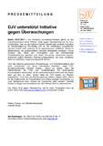 DJV unterstützt Initiative gegen Überwachungen DJV unterstützt Initiative gegen Überwachungen