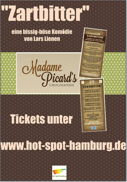 Zartbitter – eine bitterböse Komödie   Premiere am 07.09.2013