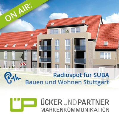 On air: Radiospot für SÜBA Bauen und Wohnen Stuttgart