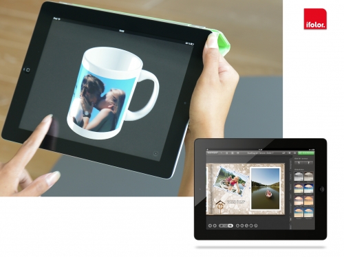 ifolor Photo Service App für das iPad mit noch umfangreicheren Gestaltungsmöglichkeiten