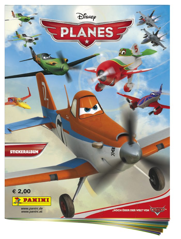 Panini mit an Bord: Planes von Disney startet durch