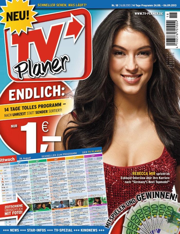 Neue TV-Zeitschrift mit innovativem Konzept (BILD)