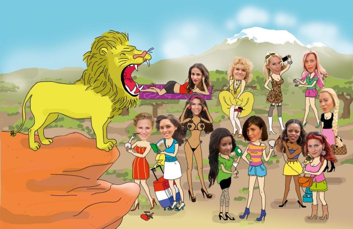 Da wird die schwarze Mamba rot: ProSieben schickt „Reality Queens auf Safari“ – ab Donnerstag, 22. August 2013, um 20.15 Uhr (BILD)