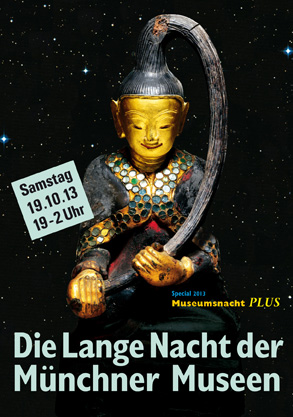 Die Lange Nacht der Münchner Museen 2013 – Neu: Museumsnacht PLUS am Sonntag, 20. Oktober