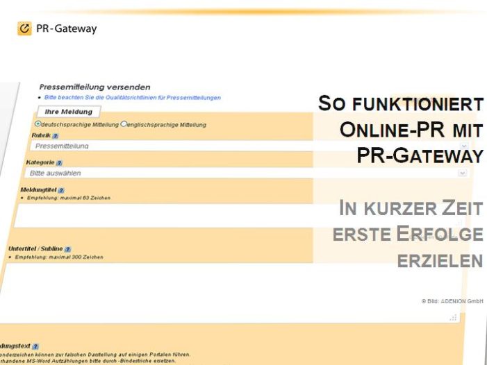 Online-Presseverteiler: Das volle Potential der Online-PR nutzen