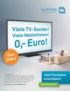 MEDIA BROADCAST startet neue crossmediale Werbekampagne für die multithek