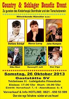 Country & Schlager Benefiz Event in Ludwigshafen