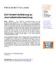 DJV fordert Aufklärung zu Journalistenüberwachung