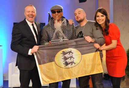 Max Herre und der doppelte Xavier Naidoo beim „Bundesvision Song Contest 2013“ auf ProSieben (BILD)