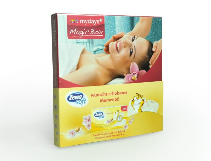 mydays und Zewa Soft  starten Point-of-Sale Kampagne