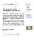DJV fordert Erhalt der Arbeitsplätze bei Madsack