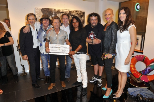 Vernissage zugunsten der Peter Maffay Stiftung