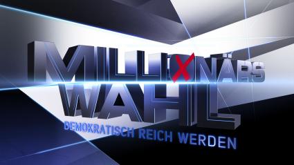 Wer wird Deutschlands erster demokratisch gewählter Millionär? ProSieben und SAT.1 laden zur größten Wahl des Jahres auf www.millionaerswahl.de (BILD)