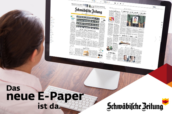 Schwäbische Zeitung mit neuem E-Paper