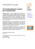 DJV-Verbandstag für Ausbau der Freiheitsrechte