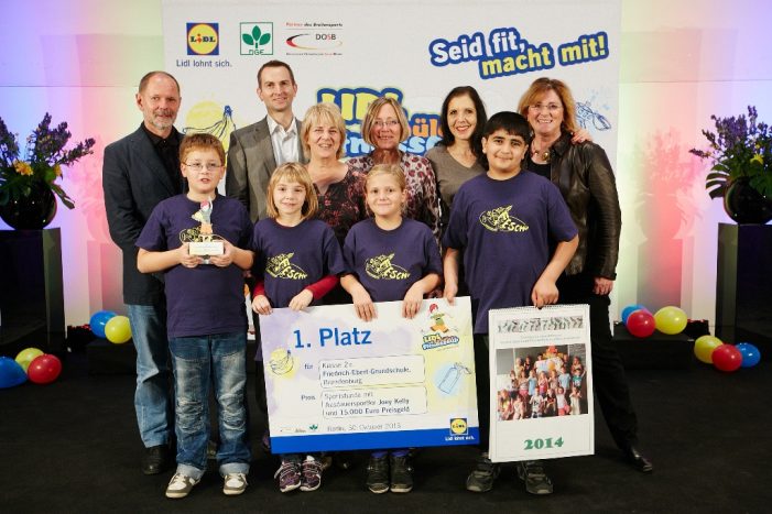 mc und Lidl prämieren zum 4. Mal die  fitteste Klasse Deutschlands