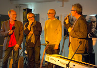 300 Gäste bei Finissage, Vernissage und Studioeröffnung von Frank Paul Kistner