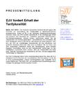 DJV fordert Erhalt der Tarifpluralität