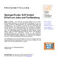 Springer/Funke: DJV fordert