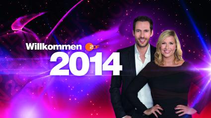 „Willkommen 2014“ im ZDF – das Silvester-Event / 
Andrea Kiewel und Alexander Mazza live am Brandenburger Tor (FOTO)