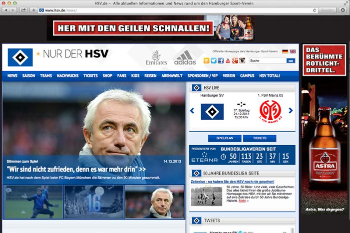 Endlich nur noch gute Werbung im Internet:  Der Astra Banner Blocker ist da.